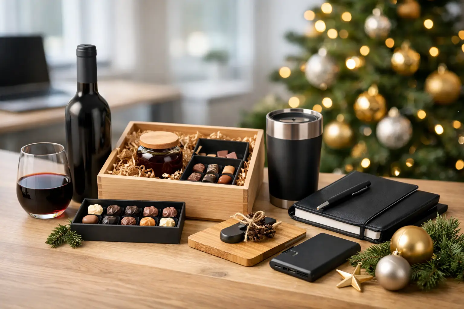 Weihnachtsgeschenke für Geschäftskunden mit Wirkung